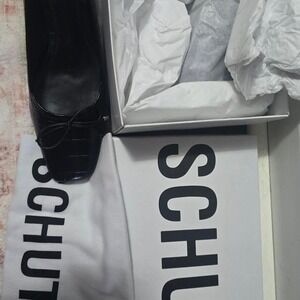 Black Schutz Alyssa Heels  Brand New Size 9